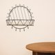 thumbnail image 4 of unbranded 1Ud Repisa Simple De Pared Sin Perforar En Hierro Y Madera Negro Para Hogar, 4 of 8