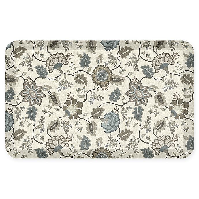Gelpro Adelle 20 X 32 Anti Fatigue Kitchen Mat In Blue Walmart Com Walmart Com