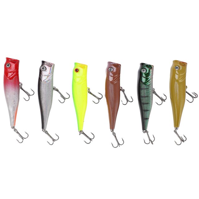 Señuelo de pesca de simulación YUANXCMXG 6 colores 8,5 cm 13,4 g
