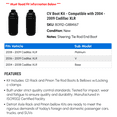 thumbnail image 2 of CV Boot Kit - Compatible with 2004 - 2009 Cadillac XLR 2005 2006 2007 2008, 2 of 2