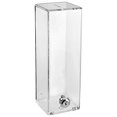 thumbnail image 2 of MCB- Donation Box - Ticket Box - 10" Tall Square Acrylic Donation Container, Big Display with Full Print Insert (Clear), 2 of 10