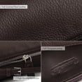 thumbnail image 4 of Monederos tipo bandolera DONNAIN Premium de cuero granulado para mujer, 4 of 4