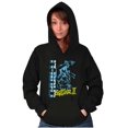 thumbnail image 4 of Street Fighter 90s Gamer Chun-Li Hoodie Sweatshirt Women Men Brisco Brands S, 4 of 6