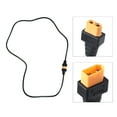 thumbnail image 3 of YIEMEEN 18AWG XT60 Extension Cord Male/Female for Remote Control Toy Solar Energy Black, 3 of 10