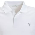 thumbnail image 3 of Golfino THE MARBELLA POLO (light extra dry) Men's performance golf polo made from moisture-regulating material (White/3XL), 3 of 3