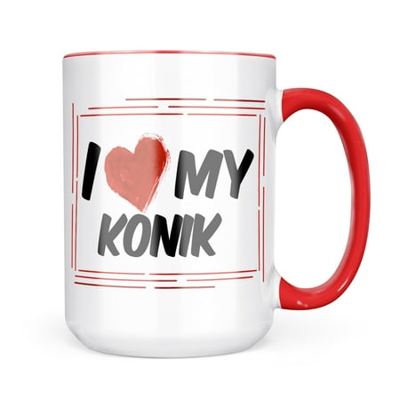 

Neonblond I Love my Konik Horse Mug gift for Coffee Tea lovers