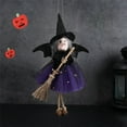 thumbnail image 4 of PYPESEEWY Halloween Hanging Tree Ornaments,Pumpkin/Ghost/Witch/Black Cat Pendant Halloween Hanging Ghost Decoration for Home Indoor/Outdoor Party Supplies Decor Halloween Decorations, 4 of 5
