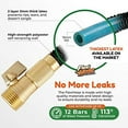 thumbnail image 4 of Flexi Hose® 100 ft Expandable Garden Hose with 8 Spray modes - No Kink or Tangle Hose, 4 of 6