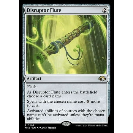 MtG Modern Horizons 3 Rare Disruptor Flute #209