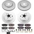 thumbnail image 2 of PowerStop Front and Rear Geomet Coated Brake Rotor and Pad Kit Fits: SUBARU Select Models CRK6931, 2 of 5