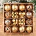 thumbnail image 3 of 44pcs Christmas Ball Ornaments Set Shatterproof Christmas Tree Decorations Bling Bling Hanging Baubles for Xmas Holiday Wedding Party Home Decor, 3 of 3