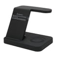 thumbnail image 6 of NFTIGB Wireless Charger Stand 3 in 1 Fast Charging Station Dock for Mobile Phone, Watch, Earphone[cite: 1], 15W Max Output, Type-C Interface, Overcurrent Protection, Multi-Device Power Pad, 6 of 9