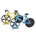 thumbnail image 4 of Amdohai Coupe-Pizza en Acier Inoxydable Coupe-Pizza à Deux Roues en Forme de Bicyclette Couteau de Coupe pour Pizza Outil pour Pizza Coupe-Pizza Blanc, 4 of 8