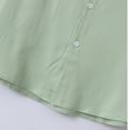 thumbnail image 4 of pstuiky camisas de manga larga para hombre, Camisa de hombre con botones y solapa de color liso y manga larga camisetas de hombre xxl, 4 of 8