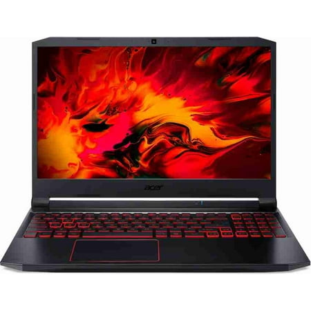 Acer Nitro 5 15.6" FHD Gaming Laptop, Intel Core i5-10300H, 8GB RAM, NVIDIA GeForce GTX 1650 4GB, 512GB SSD, Windows 10 Home, Obsidian Black, AN515-55-55SD