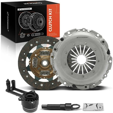 A-Premium Transmission Clutch Kit Compatible with Ford Fiesta 2011-2019, 1.6L Naturally Aspirated, Replace# 3583326448