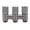Gunmetal Gray, variant on Nieyigj 1 in 3 Out Faucet Splitter G1/2 Male Thread Stainless Steel 3 Way Water Valve for Toilet Washing Machine Gunmetal Gray 4.3 in / 11 cm