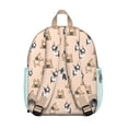 thumbnail image 3 of French Bulldog Dog Backpack Backpack for School,Cute School Bag,Schoolbag with Adjustable Shoulder Straps & Padded Back,13.8"x11.4"x6", 3 of 6
