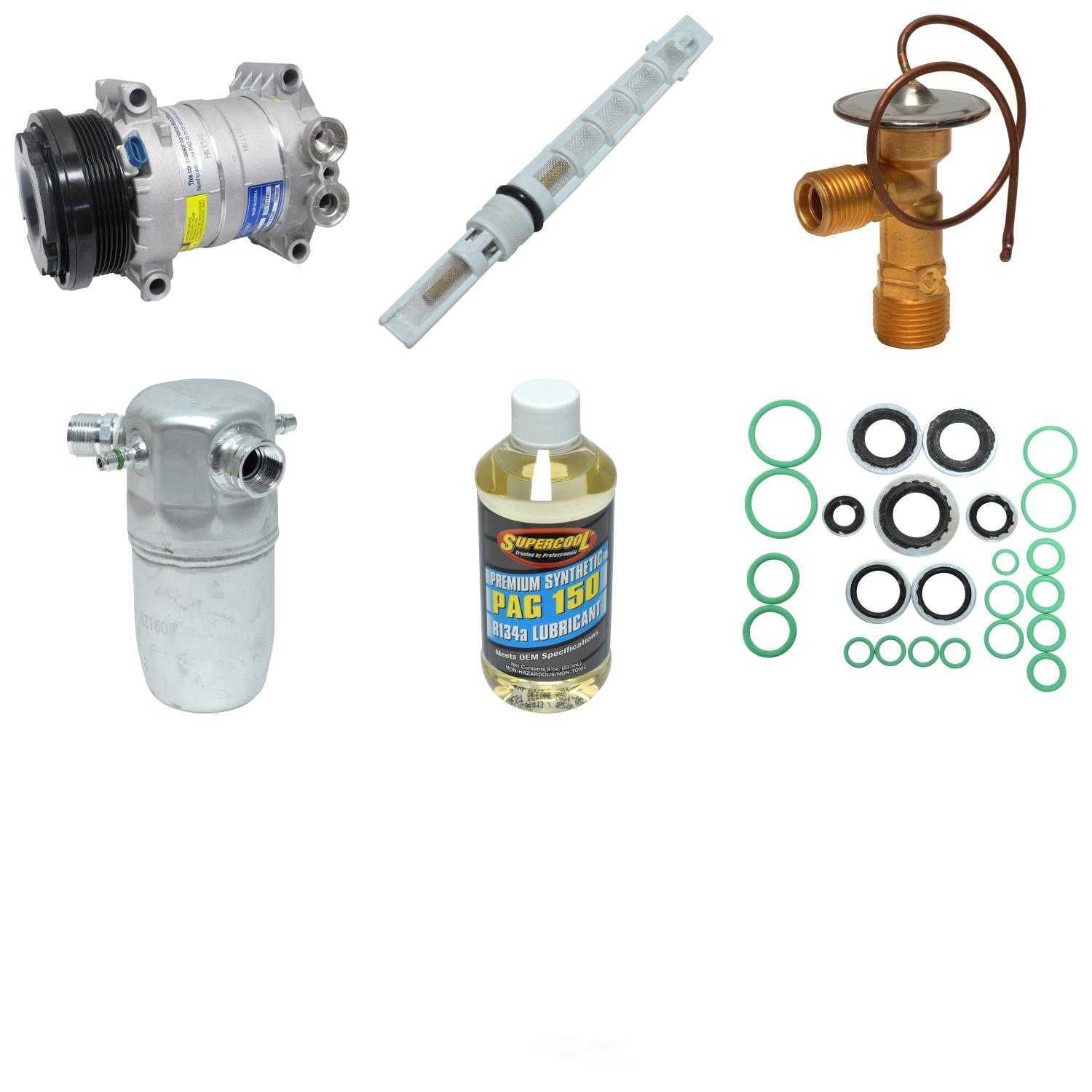 A/C Compressor and Component Kit -- Compressor Replacement Kit Fits select: 1996-2001 CHEVROLET ASTRO