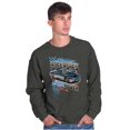 thumbnail image 3 of Cool Retro Unleashed Power Racecar Sweatshirt for Men or Women Brisco Brands 2X, 3 of 6