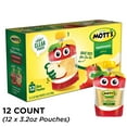 thumbnail image 3 of Mott's Applesauce, 3.2 oz, 12 Count Clear Pouches, 3 of 21