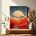 thumbnail image 6 of Neutral Boho Southwest Desert Canvas Print, Mid Century Minimal Rustic Nature Home Bedroom Wall Decor Art, 6 of 8