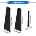 thumbnail image 6 of Unique Bargains 6 Pcs Door Pillar Window Trim for Kia Optima 2011-2015 Black, 6 of 8