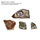 thumbnail image 2 of Azulejos de cerámica de 200g para manualidades a granel, azulejos de cerámica multicolores resistentes para kits de mosaico, 2 of 7