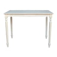 thumbnail image 2 of International Concepts Unfinished 36" Solid Dining Table with Turned Legs, 2 of 5