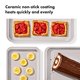 thumbnail image 4 of Juego de utensilios para hornear OXO Good Grips Non-Stick Pro Ceramic de 3 piezas, 4 of 9