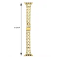 thumbnail image 6 of FIEWESEY Compatible for Apple Watch Band 49mm 45mm 44mm 42mm, Rugged Stainless Steel Replacement Strap Metal Bands for iWatch Ultra 2/1 Series 9/8/7/6/5/4/3/2/1/SE/SE2 Women Men, Gold, 6 of 8