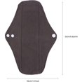 thumbnail image 2 of 6pcs Reusable Sanitary Pad Menstrual Pads Sanitary Napkins Light Incontinence Pads Cotton Cloth Pads for Heavy Flow Overnight Postpartums, 2 of 8