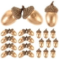 thumbnail image 1 of 40 Uds. De bellotas de espuma, Mini bellotas falsas, bellotas artesanales, adornos navideños DIY, 1 of 6