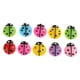 thumbnail image 4 of 10 Piezas Mariquita Decoración Hogar Accesorio Decorativo Adornos Ropa DIY Sunnimix Adorno de Scrapbooking, 4 of 7