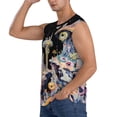 thumbnail image 3 of Balery Cute Mushroom Landscape Camisetas sin mangas para hombre, absorbe la humedad y protege contra el mal olor.-X-Large, 3 of 7