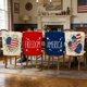 thumbnail image 4 of YiJuHui Independence Day Chair Covers Set of 4, Patriotic Chair Back Covers for Kitchen Dining Room Decor, July 4th Memorial Day Party Decorations, Washable Chair Covers for Home Holiday Celebration, 4 of 6