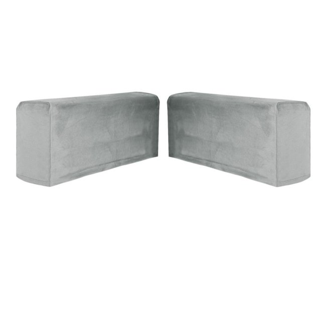Funda para reposabrazos Bewildely 2 uds Protector de brazo de sofá elástico grueso extraíble azul marino
