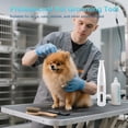 thumbnail image 6 of Pet Paw Trimmer Rechargeable Waterproof Low Noise Electric Dog Grooming Clippers with LED Light for Paws Eyes Ears Face Rump, 6 of 6