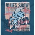 thumbnail image 2 of Smurfs Concert Poster 80s Cartoon Hoodie Sweatshirt Women Men Brisco Brands 2X, 2 of 6