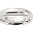 thumbnail image 1 of Sterling Silver 5mm Comfort Fit Band (Size 7) Made In United States qcf050-7, 1 of 5