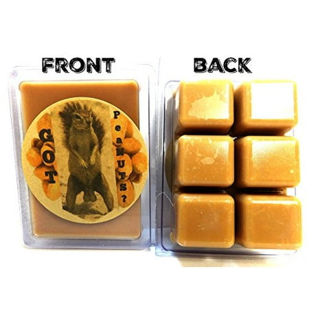 GOT Nuts - Peanut Butter Aroma 3.2oz Pack of Soy Wax Tarts (6 Cubes Per Pack), Wickless
