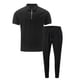 thumbnail image 2 of Camisas de Manga Corta para Hombres Turndown Collar 2 Piezas con Pantalones, Casual Hogar Y Uso Diario, Conjuntos Cortos para Hombres, 2 of 4