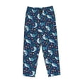 thumbnail image 4 of Fotbe Sea Sharks Women's Pajama Pants,Sleepwear Pants,Pj Bottoms Drawstring And Pockets-Small, 4 of 9