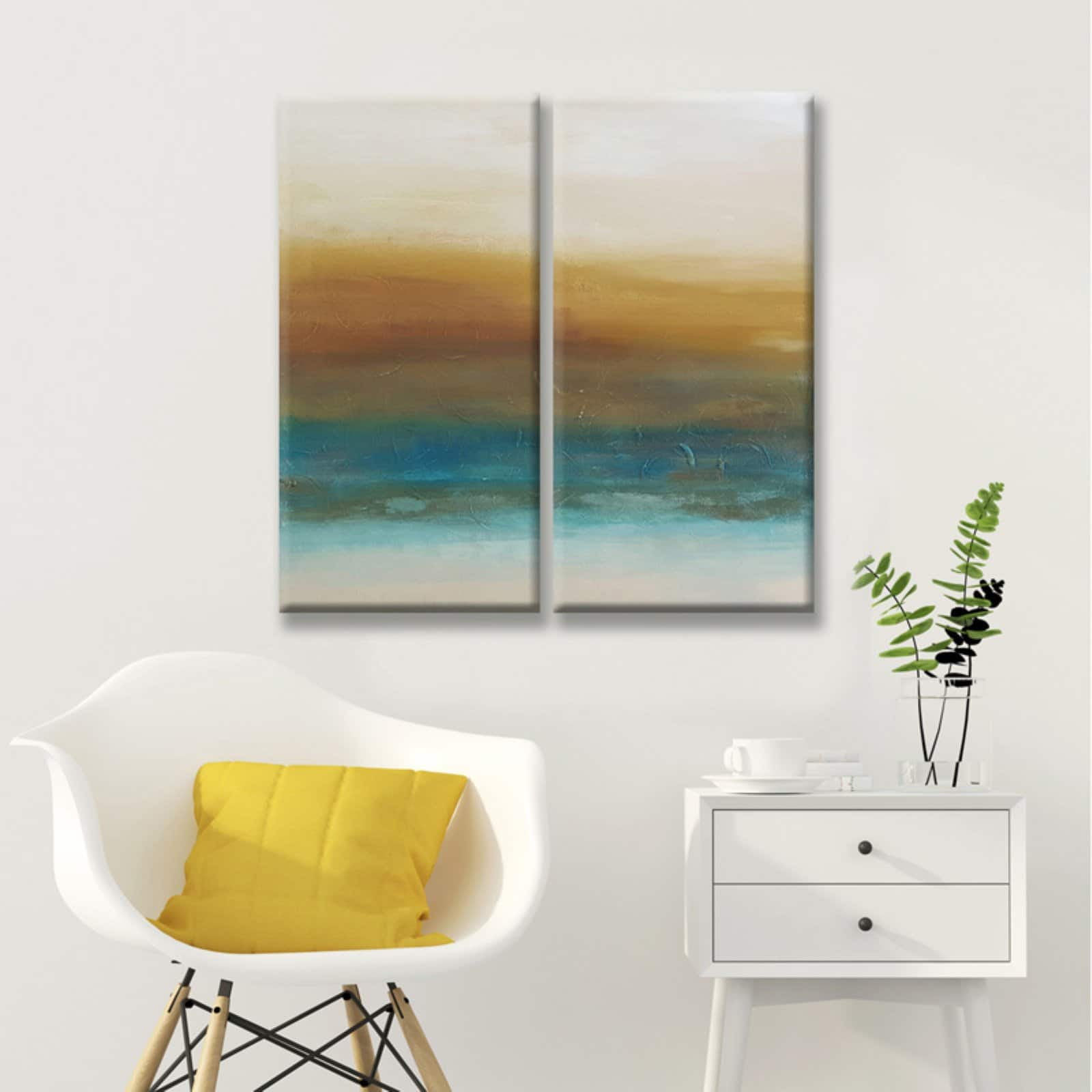 Ready2HangArt BEL-AIR Canvas 2 Piece Wall Art Set - Walmart.com