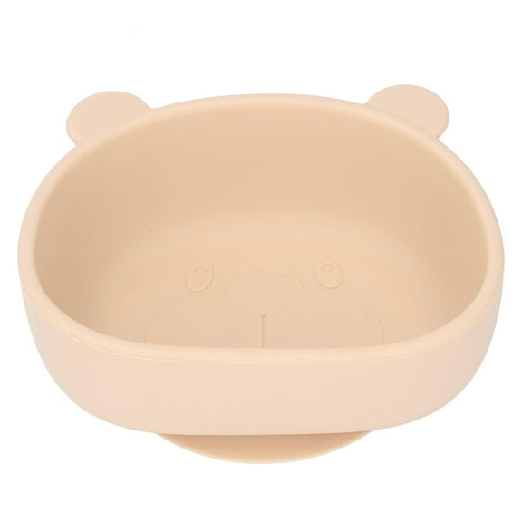LAZIOEGR Cartoon Panda Silicone Baby Food Bowl with Suction Cup – Easy‑Clean, Spill‑Proof, Travel‑Ready