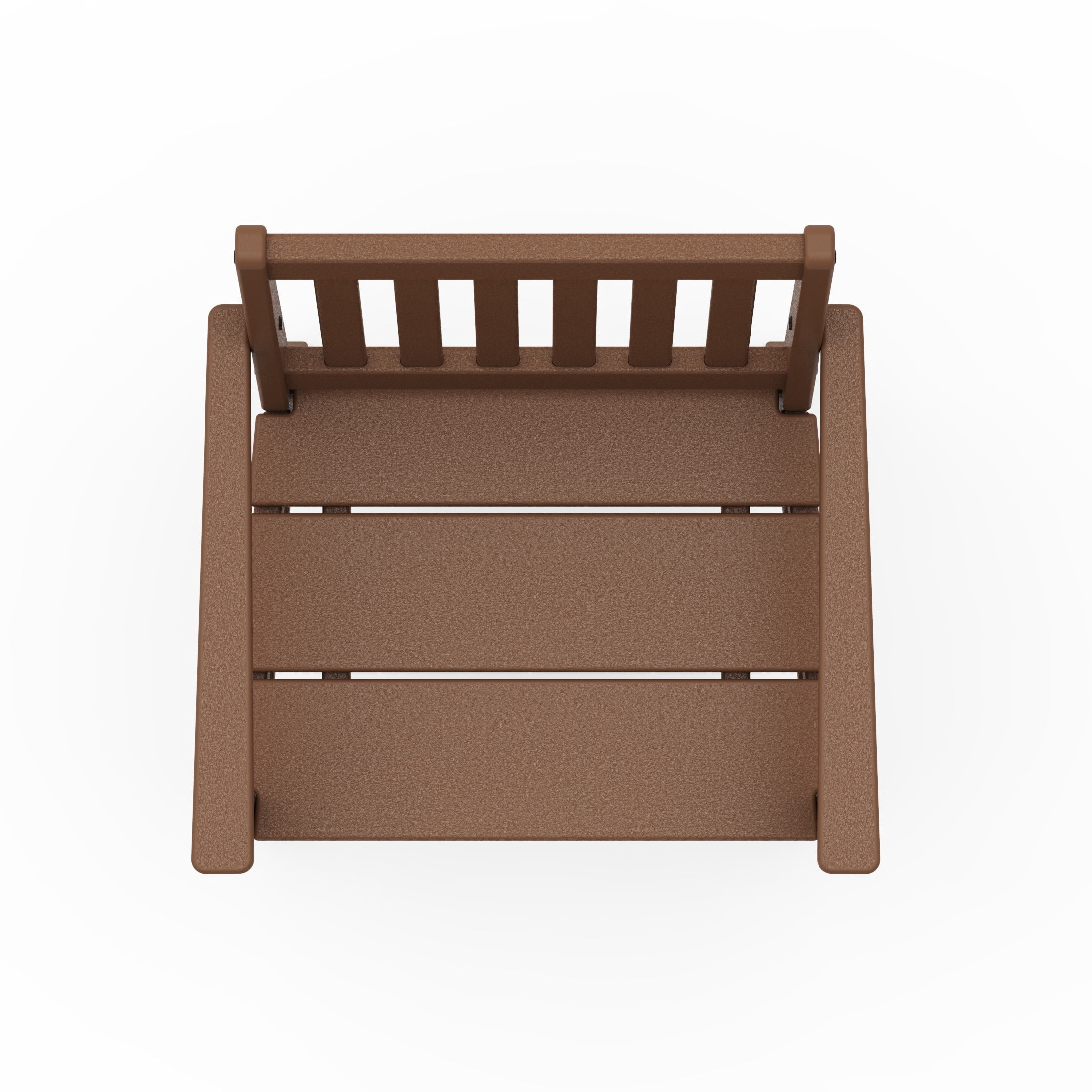 Better Homes & Gardens by POLYWOOD Southlake Outdoor Dining Arm Chair (2 Chairs), All-Weather HDPE, Patio Seat, Teak