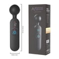 thumbnail image 3 of Masajeador de espalda potente y mejorado, vibrador inteligente inalámbrico con 12 modos de vibración para aliviar el dolor de cuello y hombros., 3 of 5