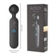 thumbnail image 3 of Masajeador de espalda potente y mejorado, vibrador inteligente inalámbrico con 12 modos de vibración para aliviar el dolor de cuello y hombros., 3 of 5