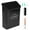 Black, variant on Metal Magnetic Lint Bin Space Saving Lint Trash Can Stylish Fluff Box Container with Lid and Brush for Laundry Room Home