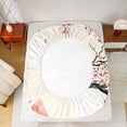 thumbnail image 5 of Castle Fairy Boys Girls Floral Cherry Blossom Full Size Sheets,Japanese Style Bed Sheets, 5 of 7